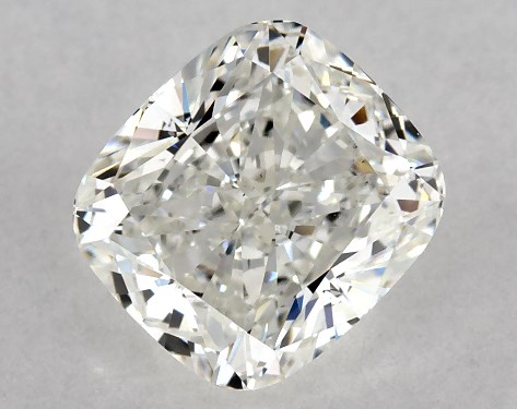 GIA 1.01 Carat H-VS1 Very Good Cut Cushion Modified Natural Diamond